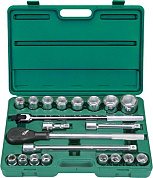 Набор торцевых головок 3/4"- Hans, 6621MB