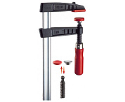 Струбцина TG Bessey из ковкого чугуна с деревянной ручкой BE-TG100S14