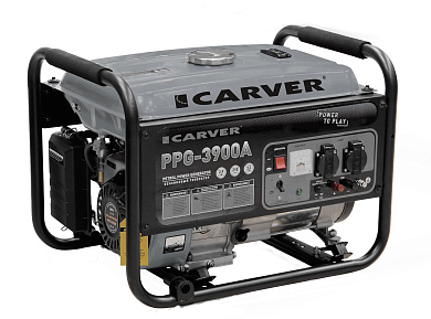Бензиновый генератор CARVER PPG-3900А 01.020.00012