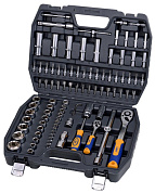 Набор инструментов Kraft 94 предмета 1/2"Dr. & 1/4"Dr. (пластиковый кейс) (700306)